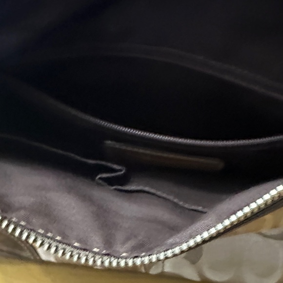 Coach Brown and Tan Signature Shoulder Bag - Picture 5 of 8